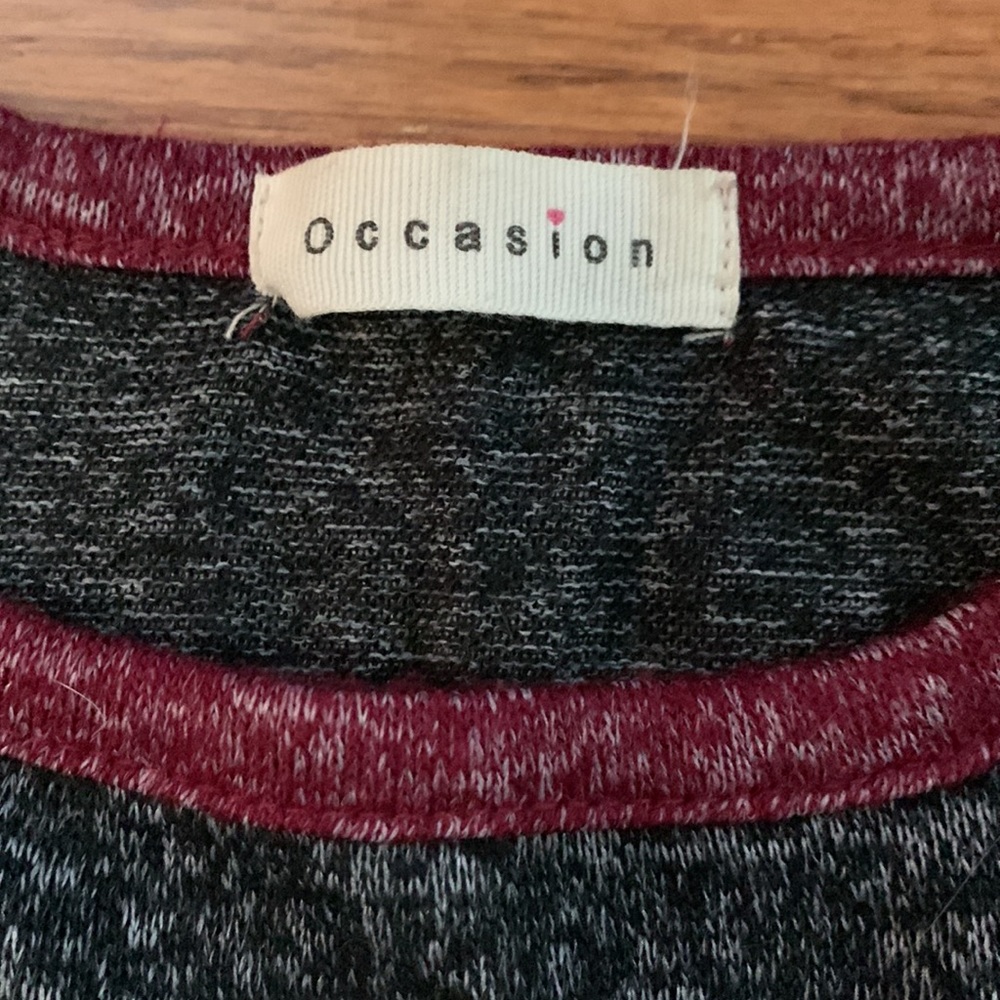 Baseball Style Sweater - Picture 2 of 3